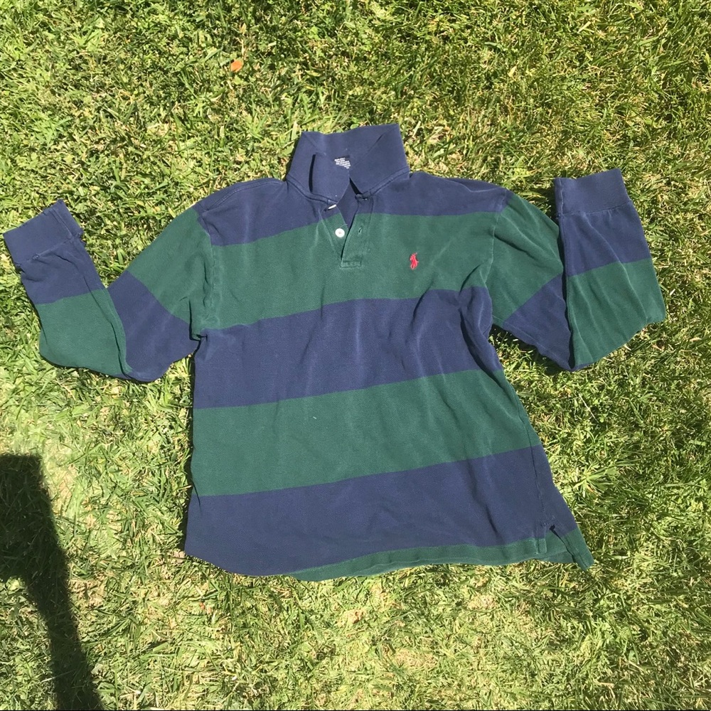 Vintage striped polo